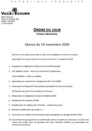 Ordre du jour-1 2020 07 07 ODJ