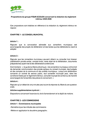 propositions POUR ECOUEN sur le reglement intérieur-1
