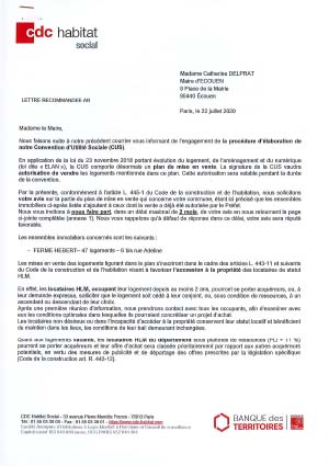 Courrier CDC 22 juillet 2020