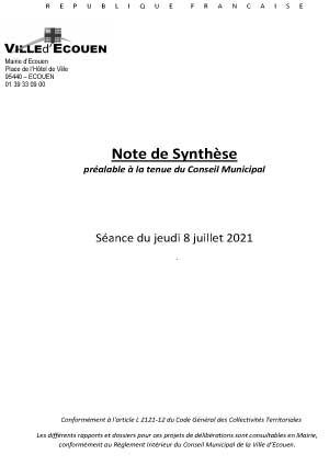Note de synthèse-1 2020 07 07 Note de synthèse