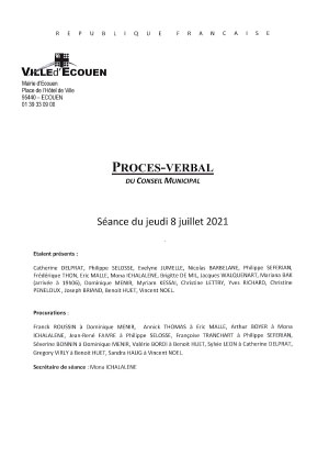 Procès verbal-1 2020 05 26 Procès verbal-1