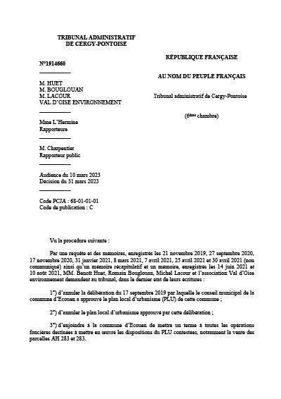 TRIBUNAL ADMINISTRATIF