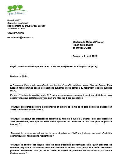 lettre au maire-1
