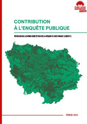 Contribution SDRIF - Enquête publique