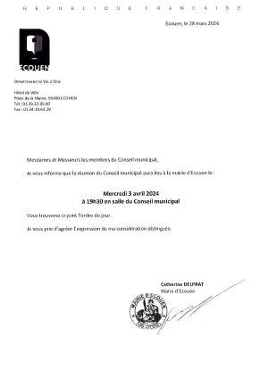 Convocation - Pouvoir-1