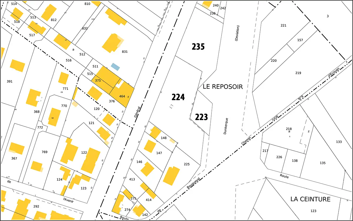 Parcelles AD223-224-235 Ecouen